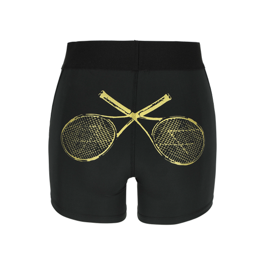 Vieux Jeu Marie Short Tennis Black