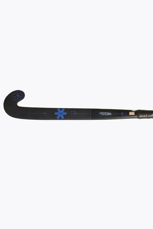 Osaka Vision 55 Show Bow Hockeystick 37.5 Inch Black - Neon Blue