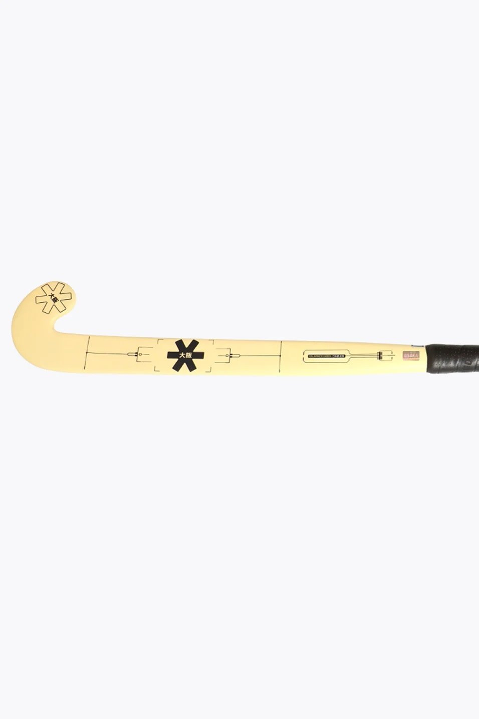 Osaka Vision 10 Grow Bow Junior Hockeystick 35 Inch Yellow
