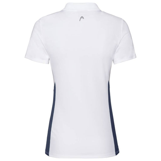 Head Club Tech Polo Dames Wit