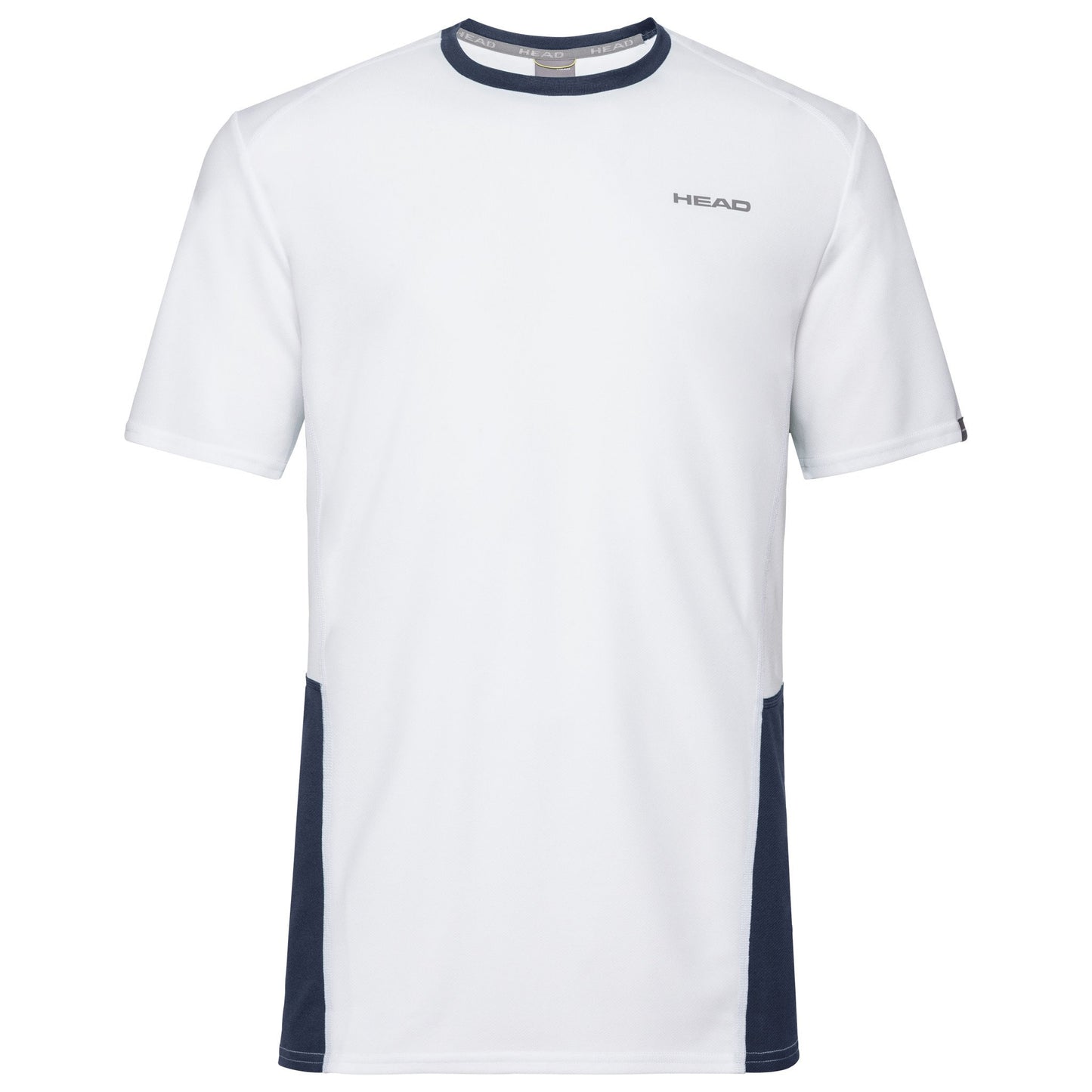 Head CLUB TECH T-SHIRT White/Navy