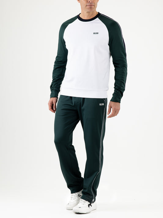 Sjeng Apaka Man crewneck sweater - retro green