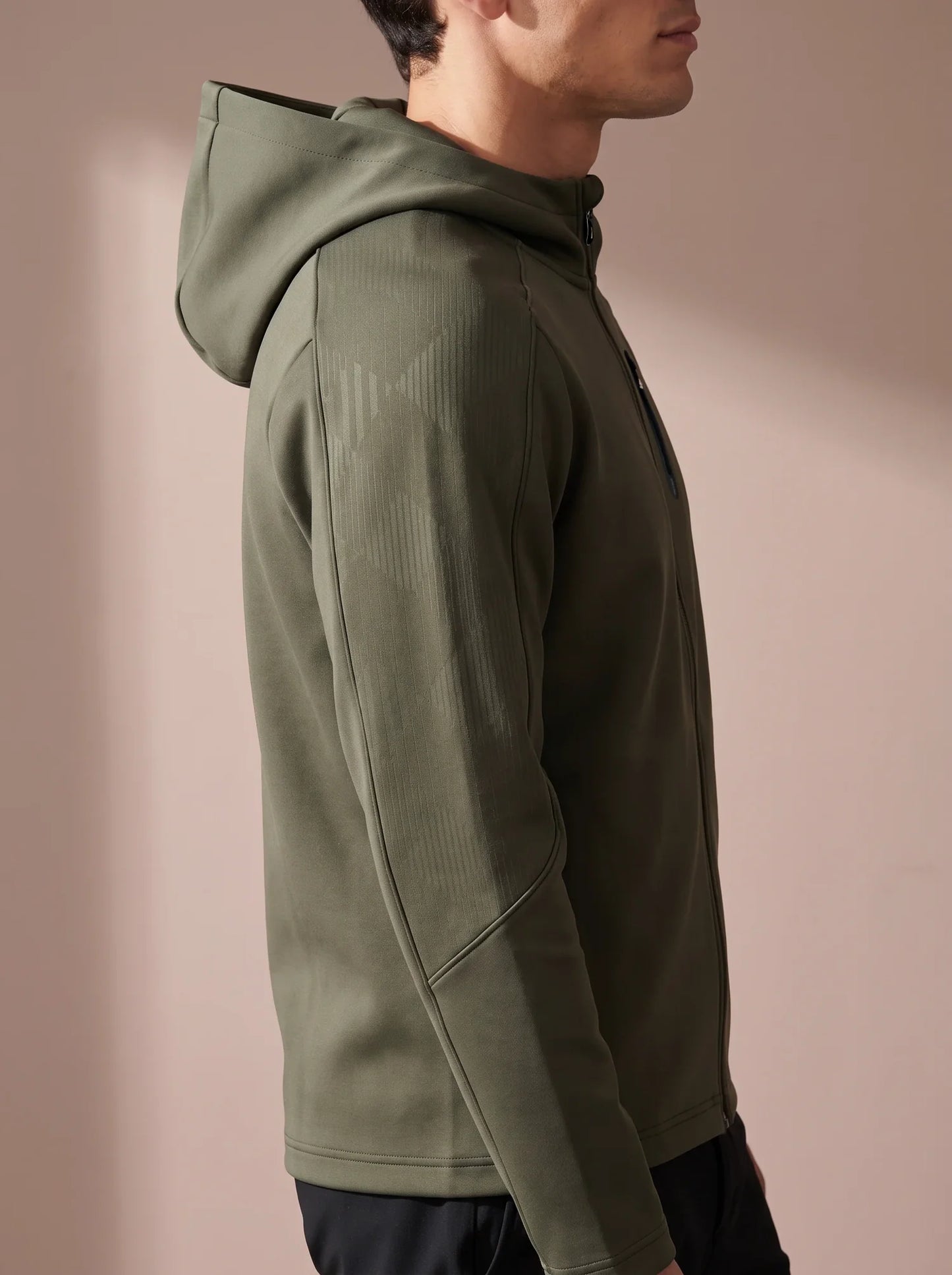 Sjeng Arno Men Hooded Jacket - Camo Green