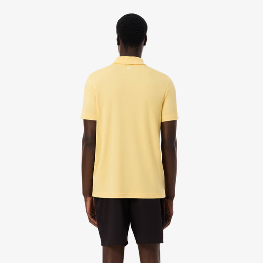 Lacoste Sport Novak Djokovic Polo Ultra-Dry Yellow