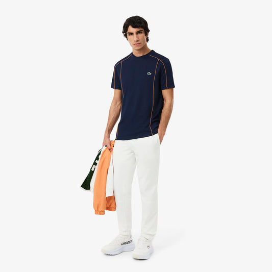 Lacoste Sport Tee Ultra-Dry Navy - Orange