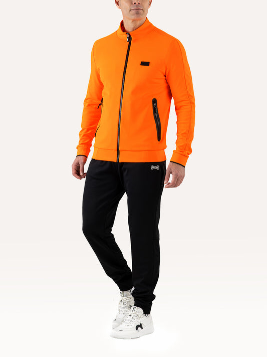 Sjeng Massimo Men track jacket - orange clown fish
