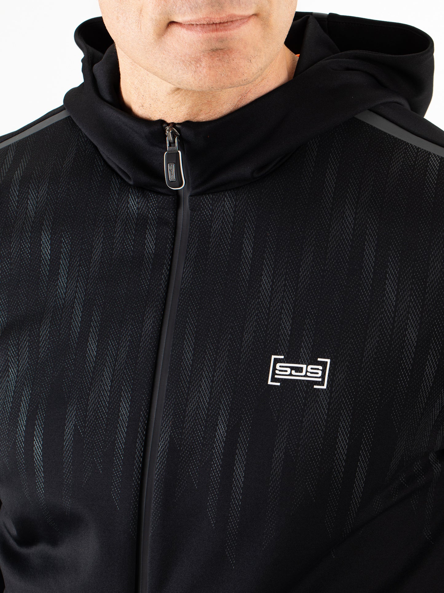 Sjeng Matthew Men hooded jacket - black