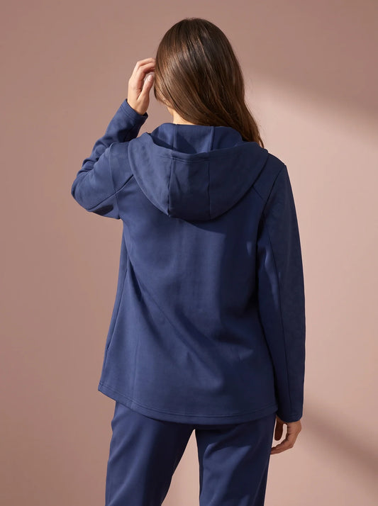 Sjeng Rydelle Plus Lady Hooded Jacket - Blue Nox