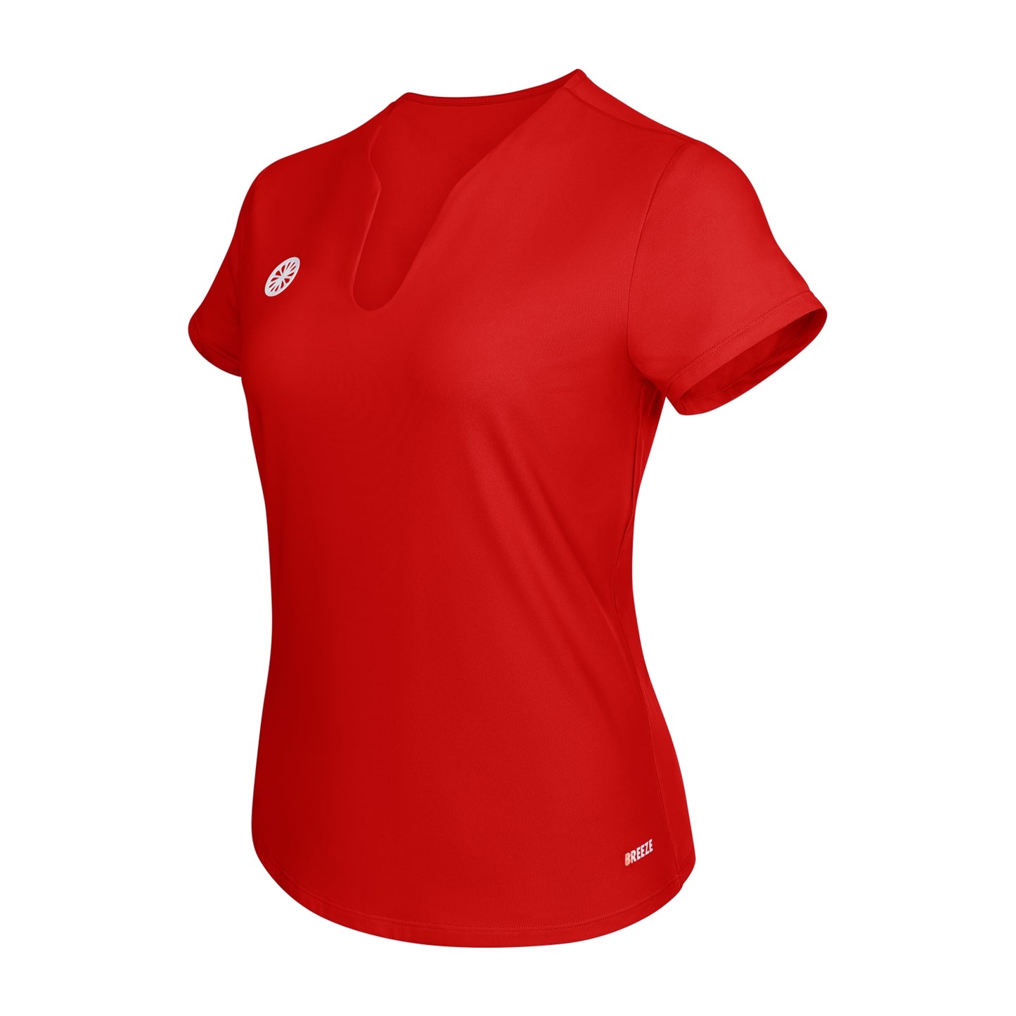 Indian Maharadja Women Breeze Tee Salsa Red