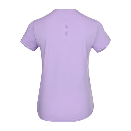 Indian Maharadja Women Breeze Round Neck Tee Violet Rose