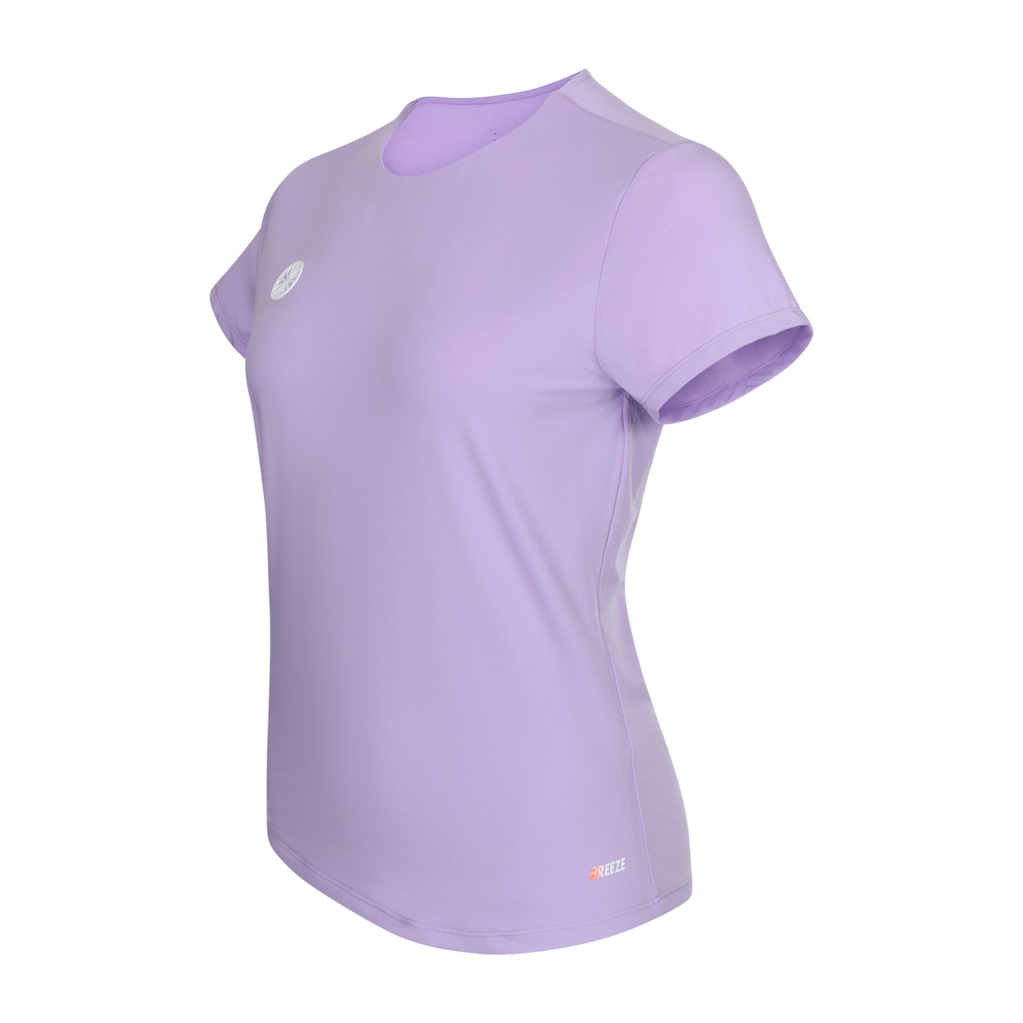 Indian Maharadja Women Breeze Round Neck Tee Violet Rose