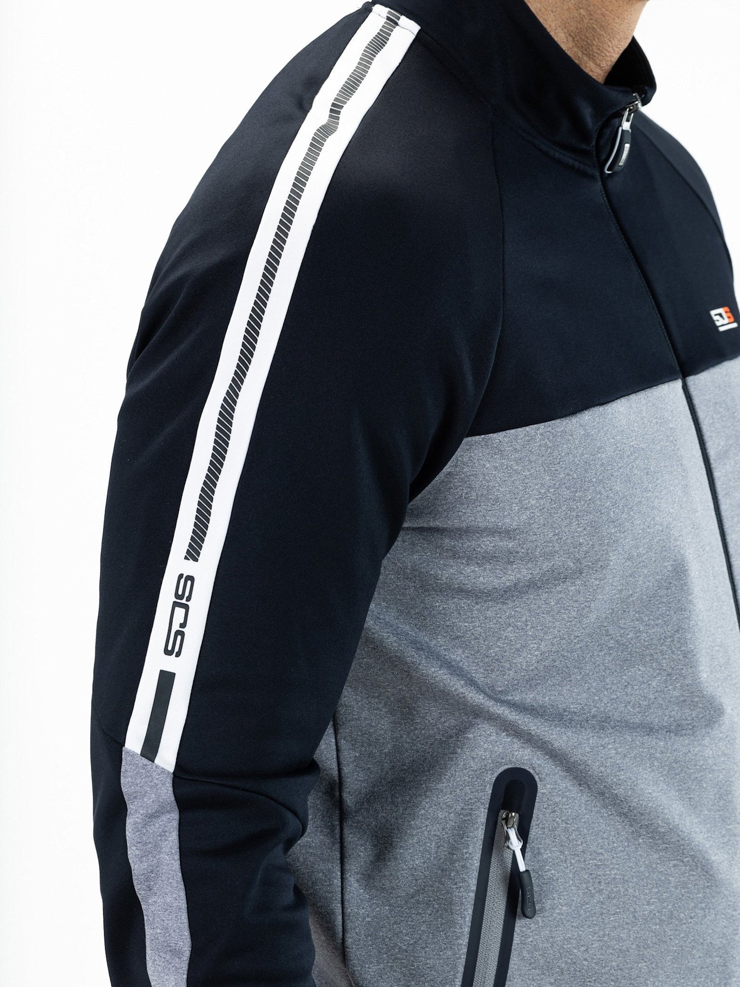 Sjeng Achille Jacket Cloud Grey Melange