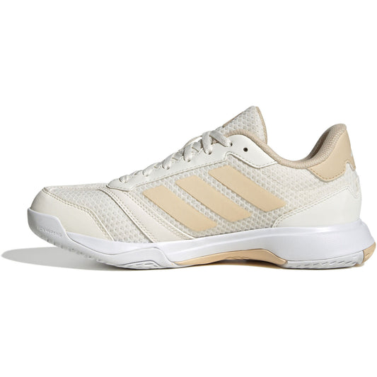 Adidas Ligra 8 Women Indoor Hockeyschoenen White - Gold