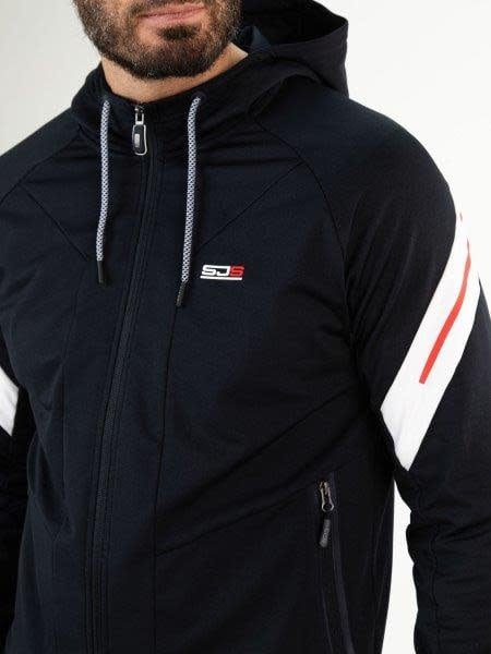 Sjeng Angus Hooded Jacket Navy