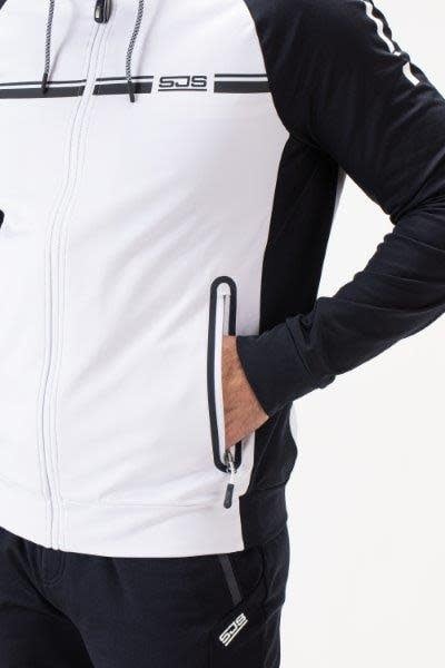 Sjeng Anzel Hooded Jacket White