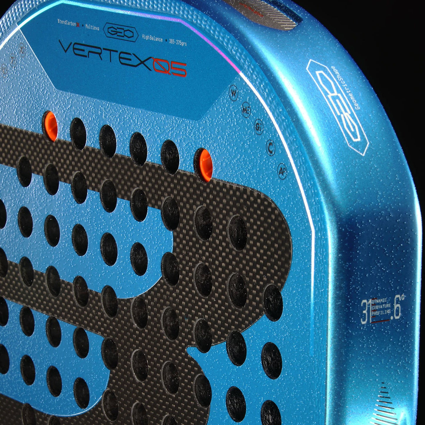 Bullpadel Vertex 05 Geo 26 12K Carbon Padelracket
