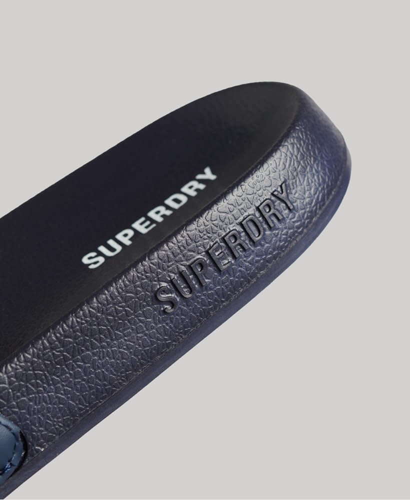 Superdry Code Core Slippers Navy