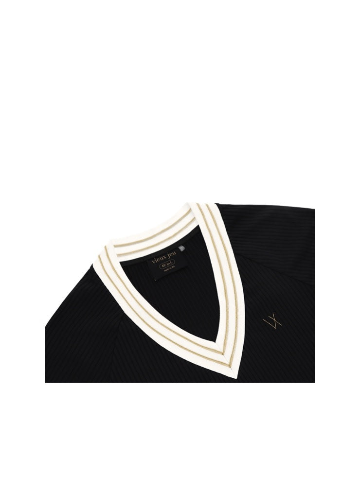 Vieux Jeu Diede Top Black