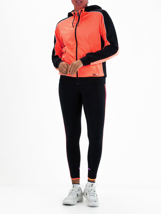 Sjeng Feya Lady Hooded Jacket Vibrant Orange