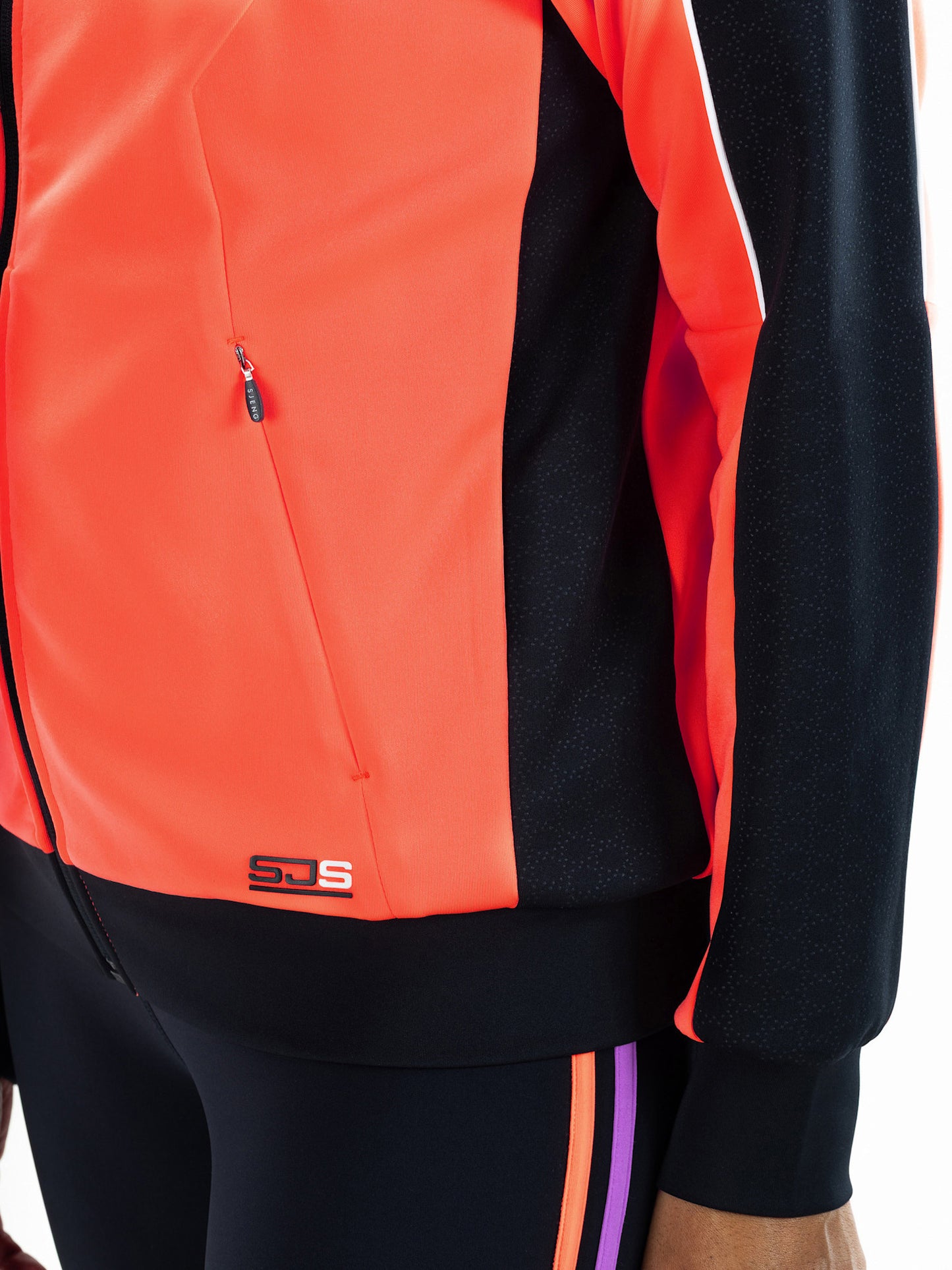 Sjeng Feya Lady Hooded Jacket Vibrant Orange