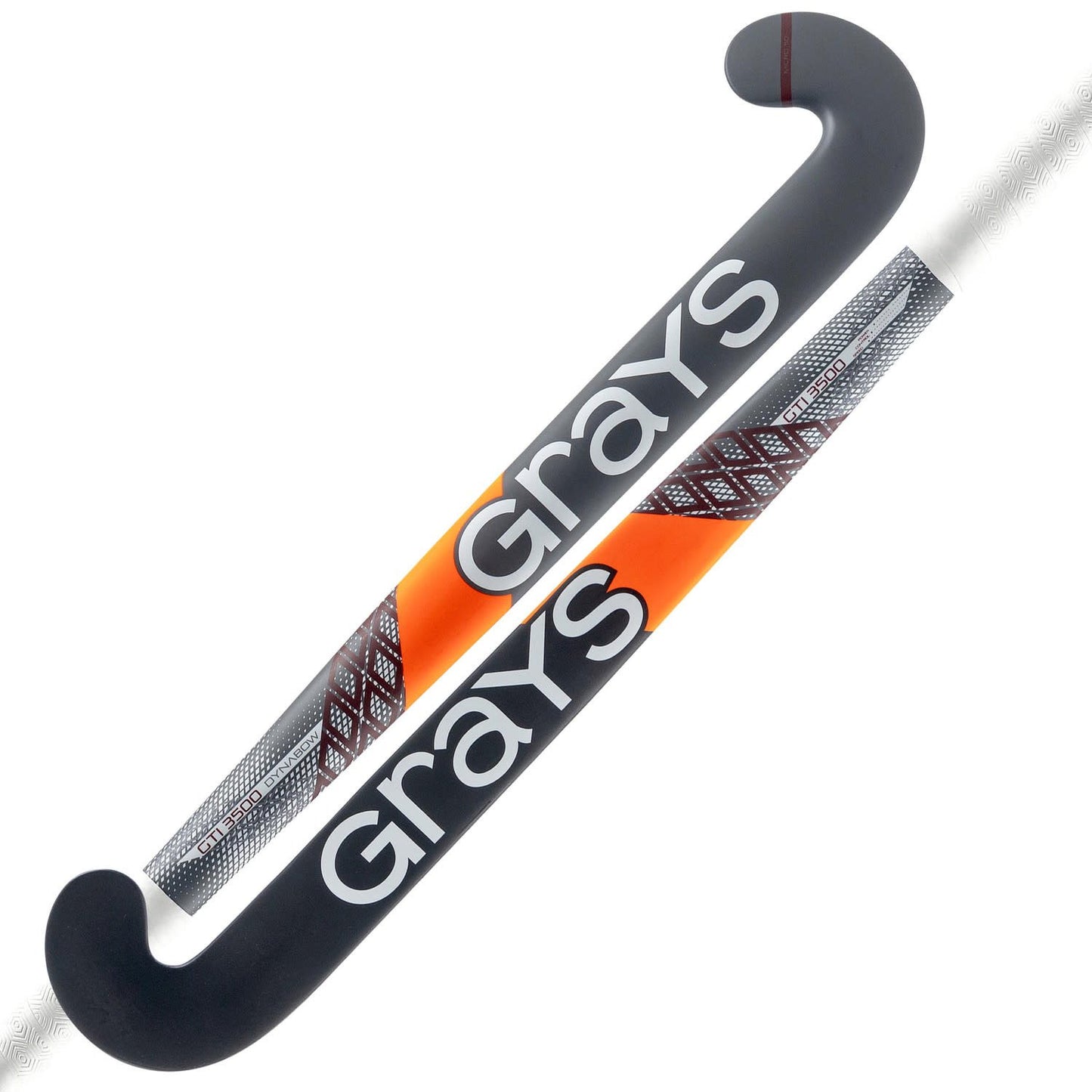 Grays GTI 3500 Dynabow 36,5 inch Indoor Hockeystick Grey - Red