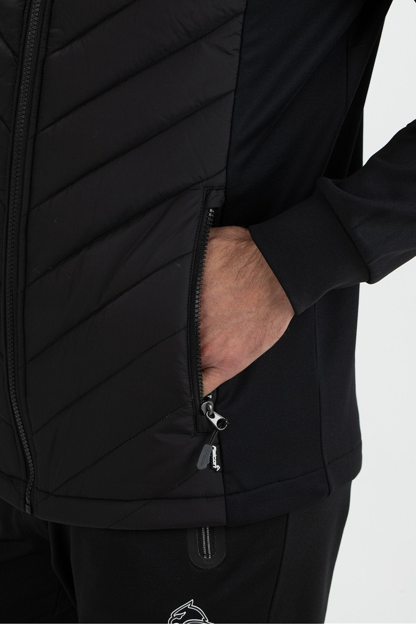 Falcon Hardy Fullzip Men Jacket Black
