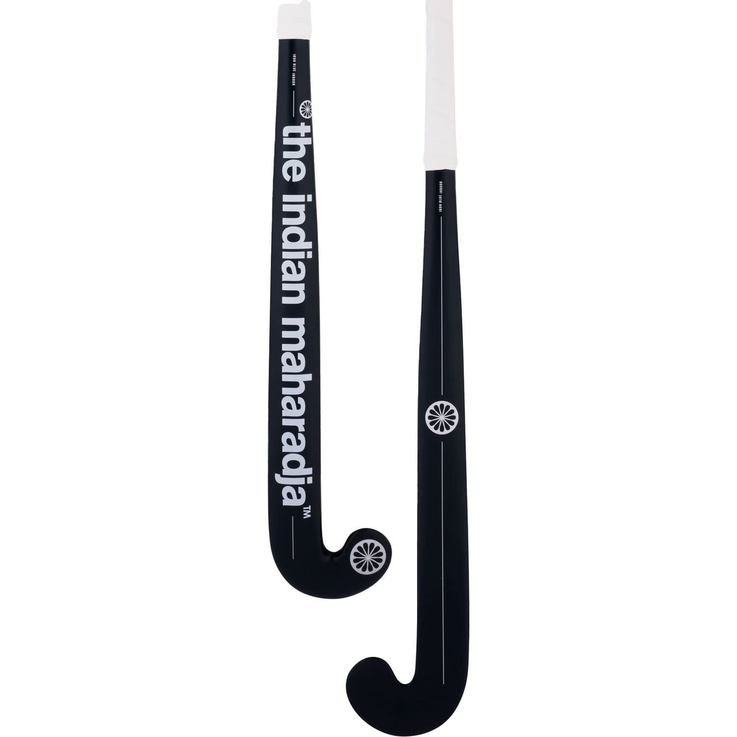 Indian Maharadja Iron Blue Midbow Hout Indoor 36.5 inch Navy - White