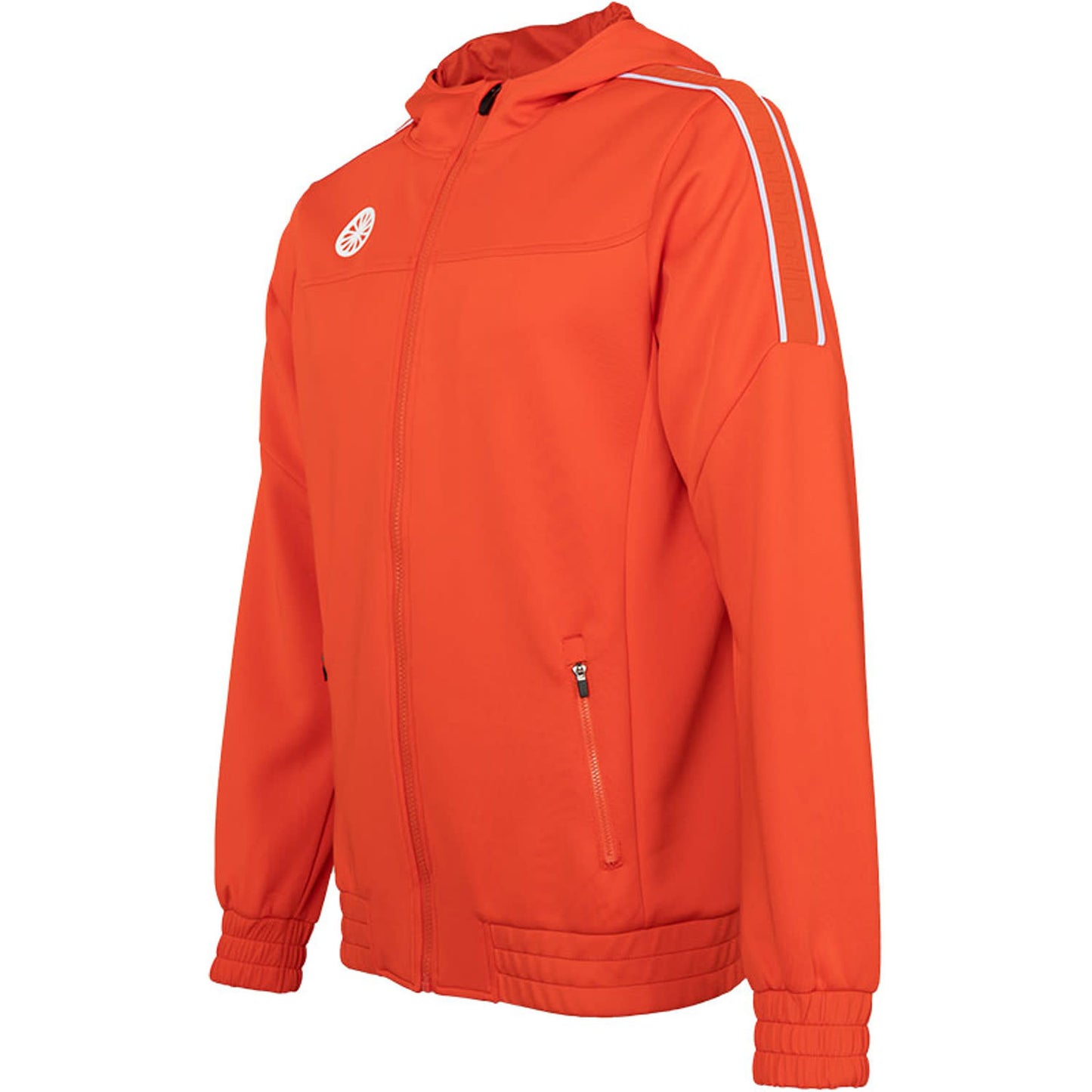 Indian Maharadja Jaipur Men Performance Hooded Jacket Orange