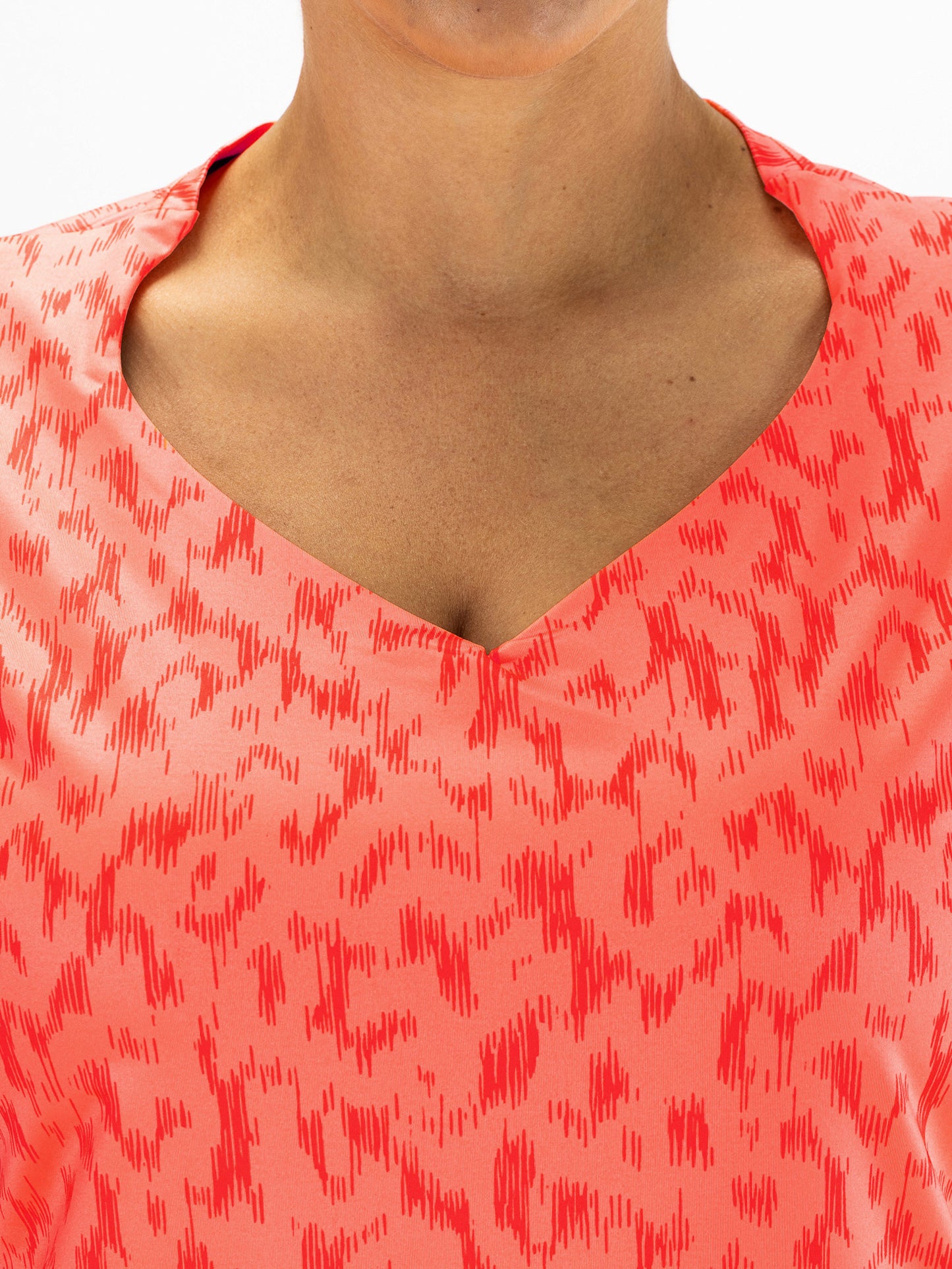 Sjeng Irini Plus Tee Vibrant Orange