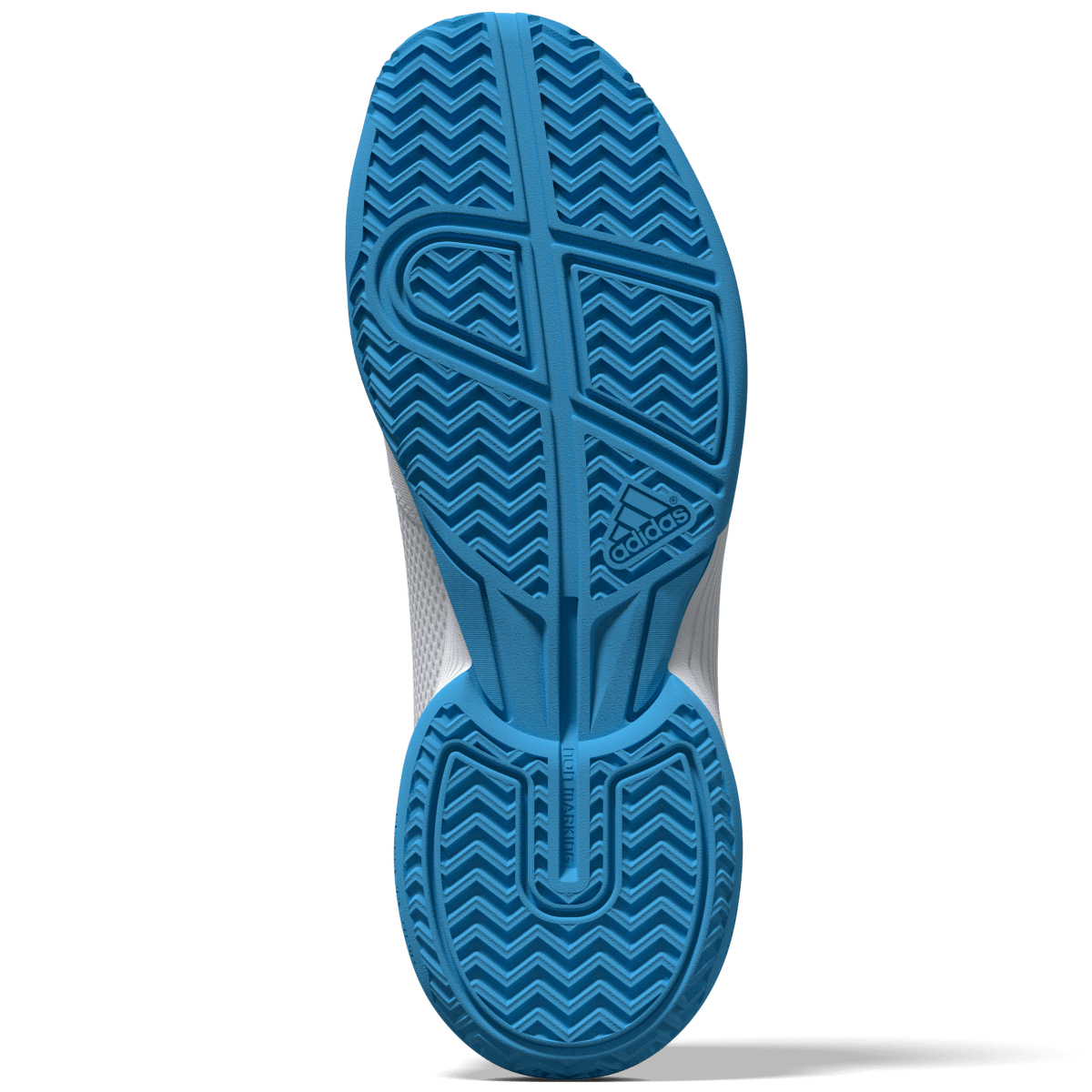 Adidas Courtflash Junior White - Blue - Gold