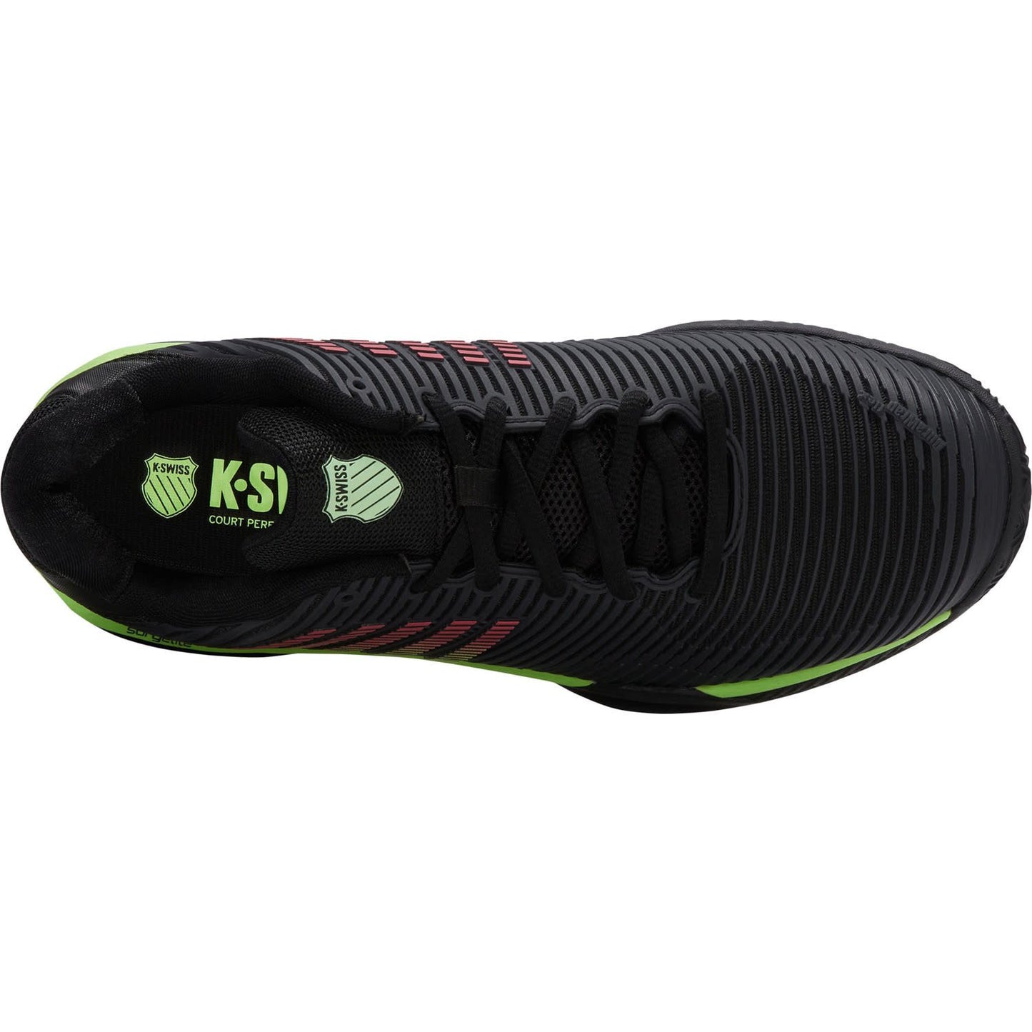 K-Swiss Hypercourt Express 2 Black - Green - Lava