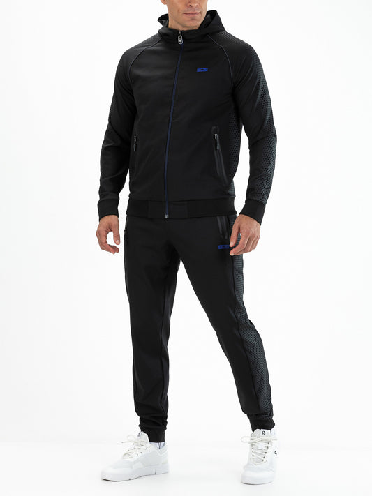 Sjeng Marlon Men Hooded Jacket Black