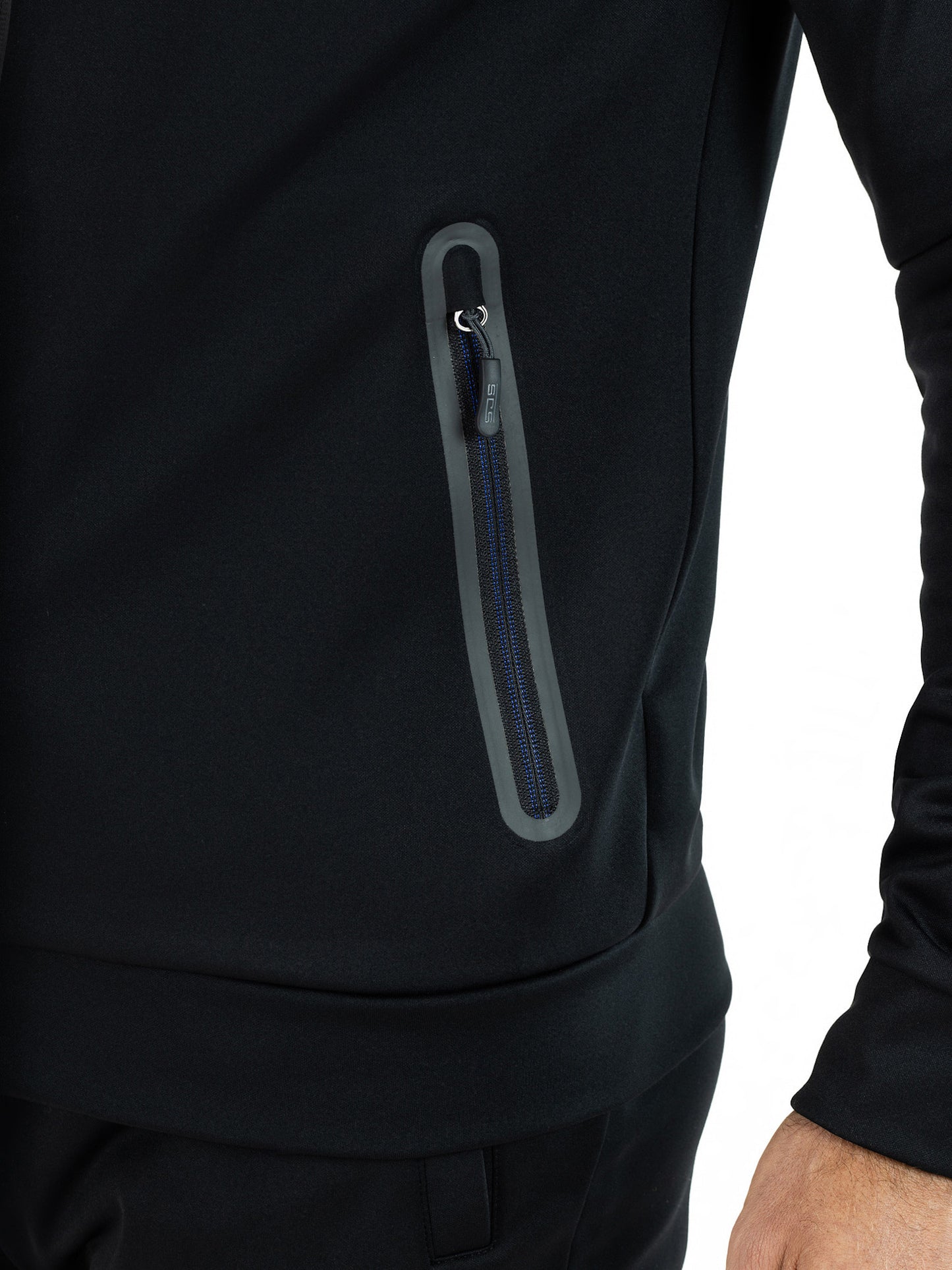 Sjeng Maxim Mens Hooded Jacket Black