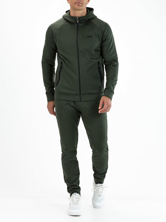 Sjeng Maxim Mens Hooded Jacket Camo Green