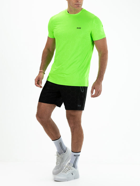 Sjeng Nero Mens Tee Shocking Green