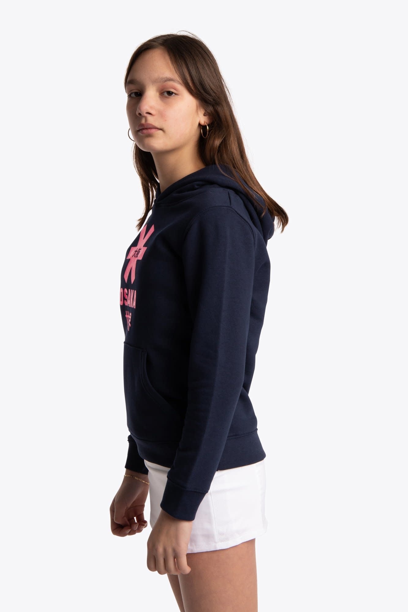 Osaka Deshi Hoodie Pink Star - Navy