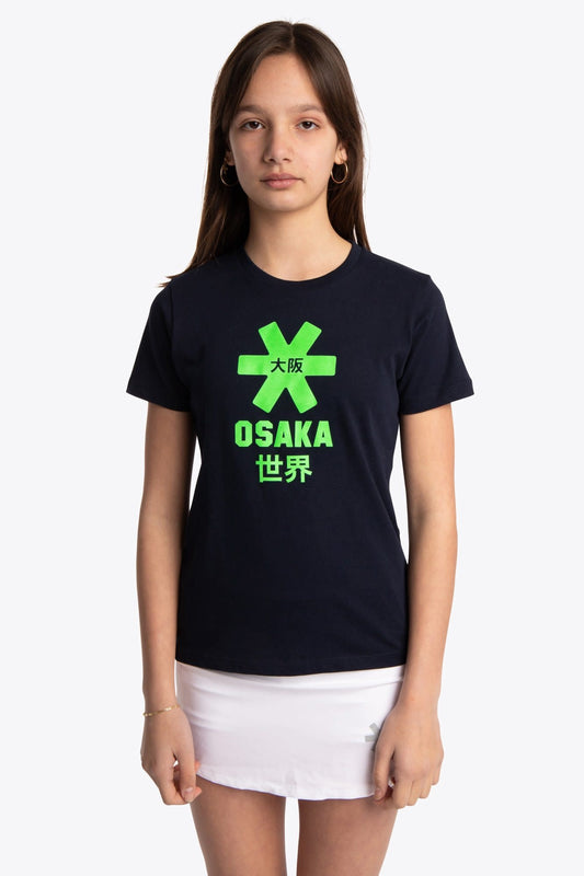 Osaka Deshi Tee Green Star - Navy