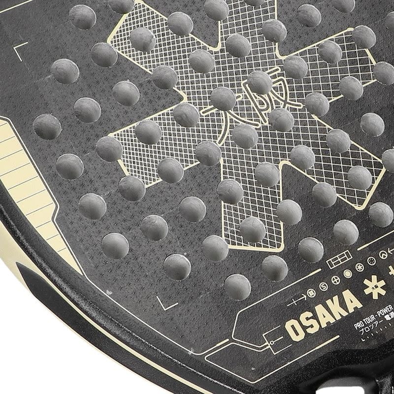 Osaka Pro Tour Padelracket Black - Sand