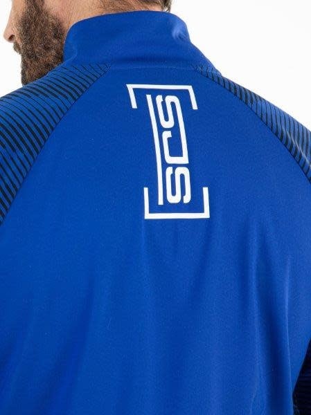 Sjeng Pluto Track Jacket Blue Neon