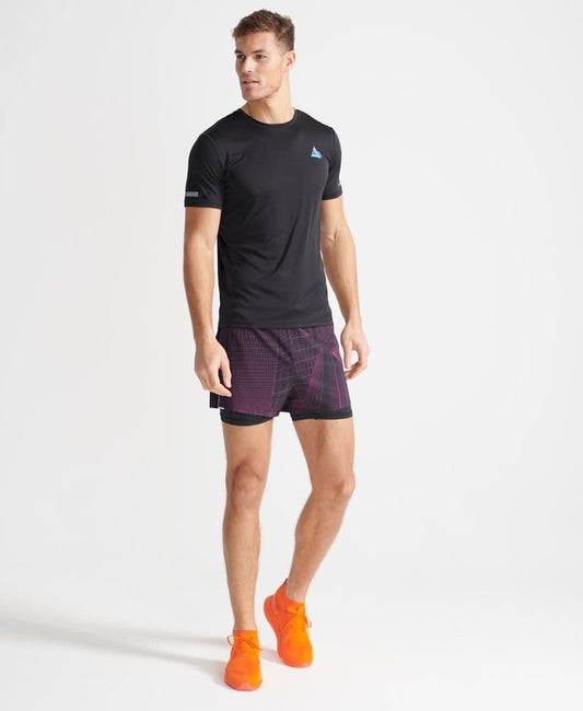 Superdry Sport Run Beyond Limits T-Shirt Black