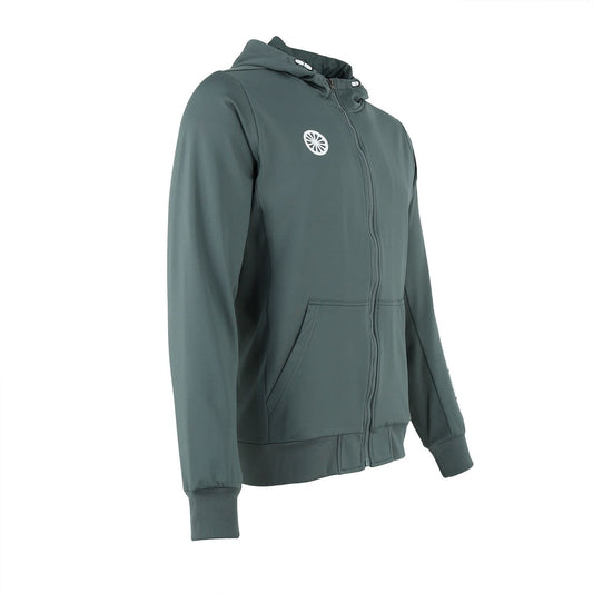 Indian Maharadja Kadiri Hooded Jacket Men Sage