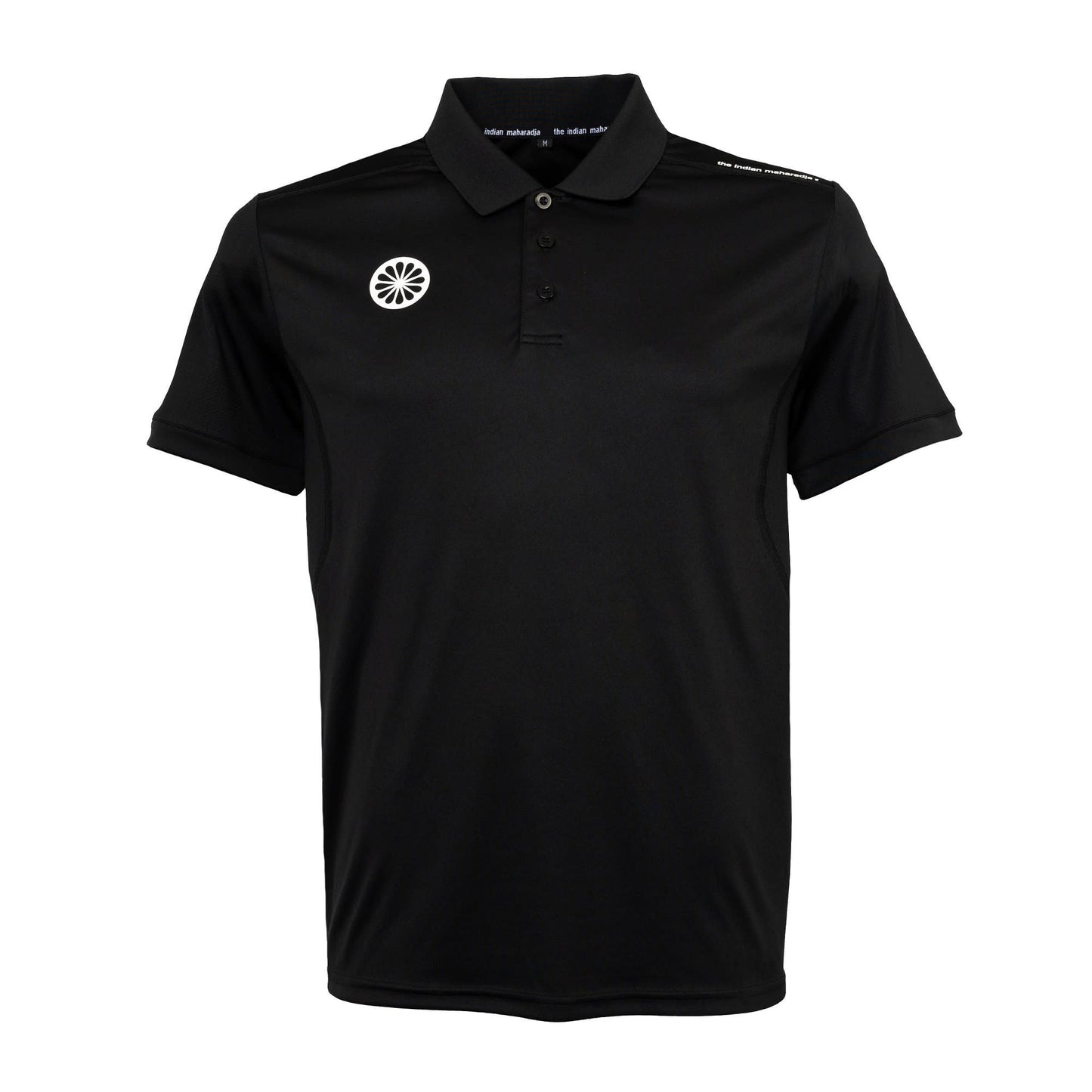 Indian Maharadja Jaipur Men Performance Polo Black