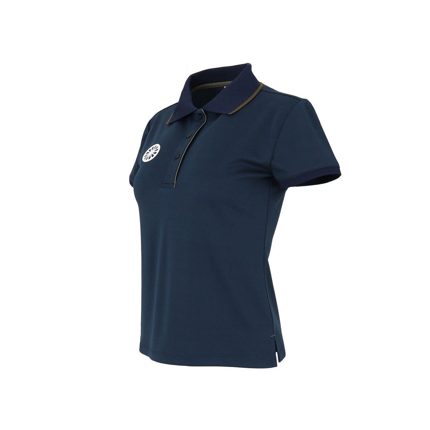 Indian Maharadja Kadiri Pique Polo Women Navy