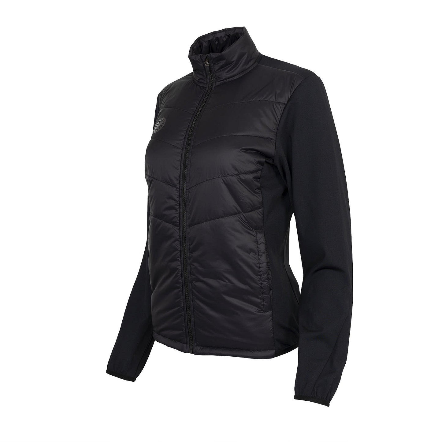 Indian Maharadja Goa Women Padded Jacket Black
