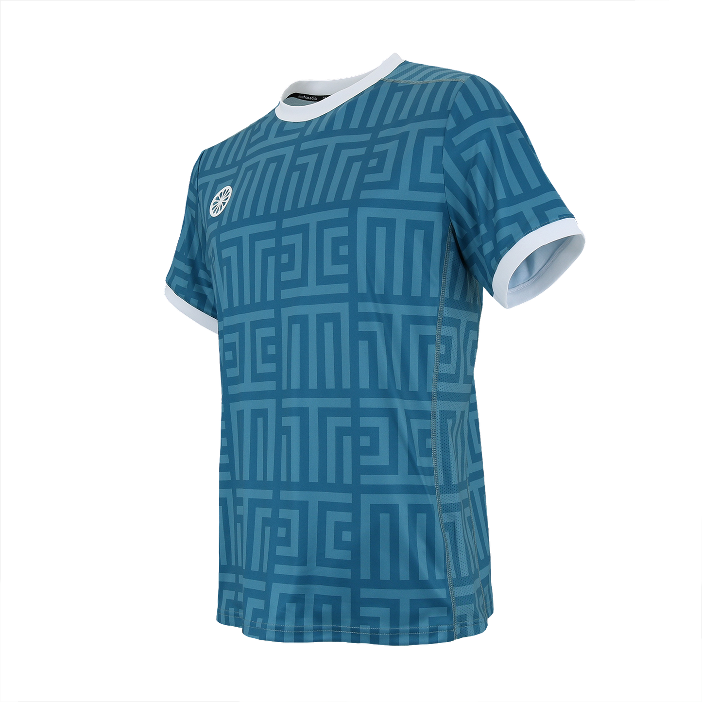 Indian Maharadja Kadiri Monogram tee Boys Petrol