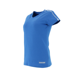 Indian Maharadja Kota Striped Tee Women Cobalt