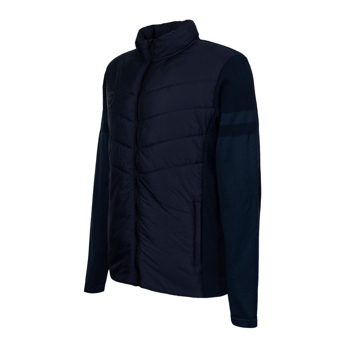 Indian Maharadja Men Padded Jacket Night Blue