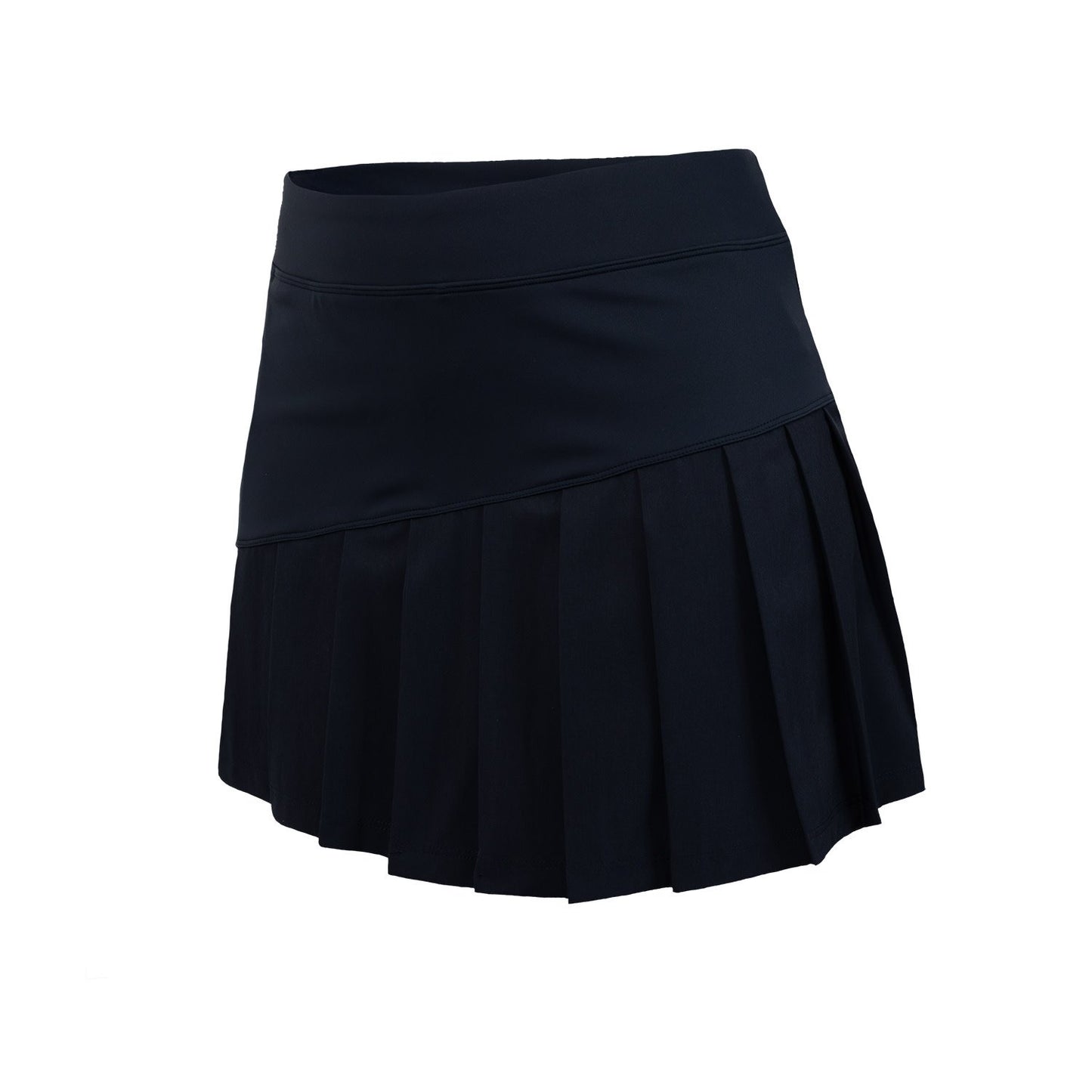 Indian Maharadja Pleated Skirt Night Blue