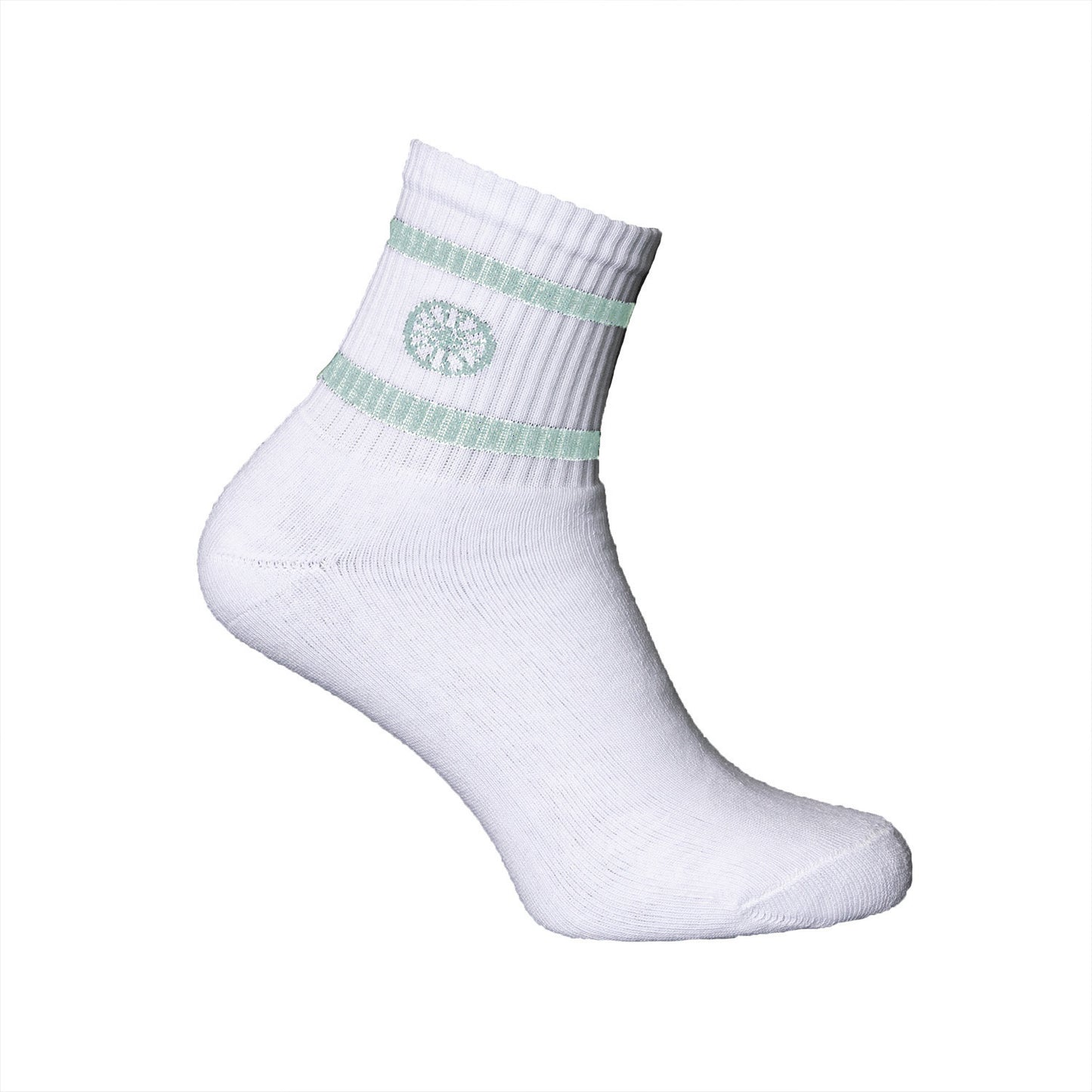 Indian Maharadja Kadiri Sock Low Stripe Light Mint 1-Pack
