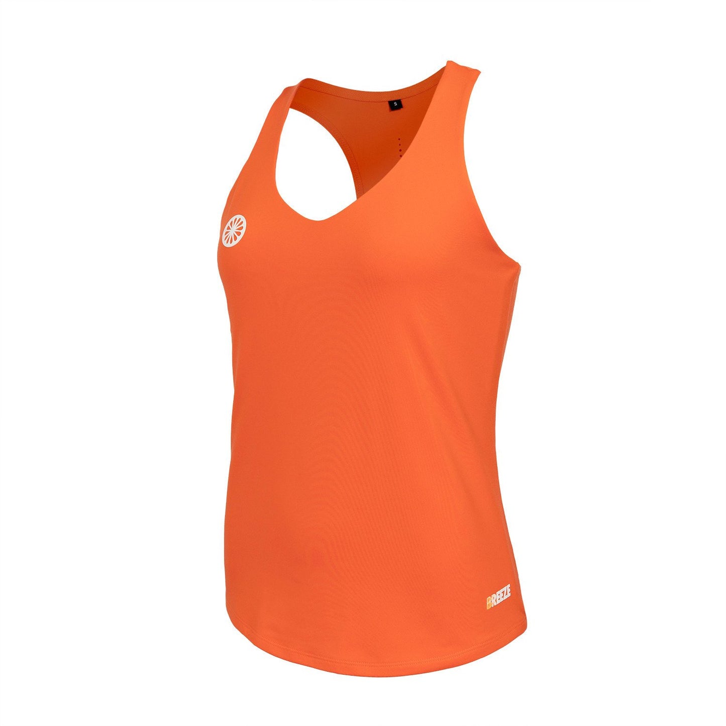 Indian Maharadja Breeze Tank Women Sunset Orange